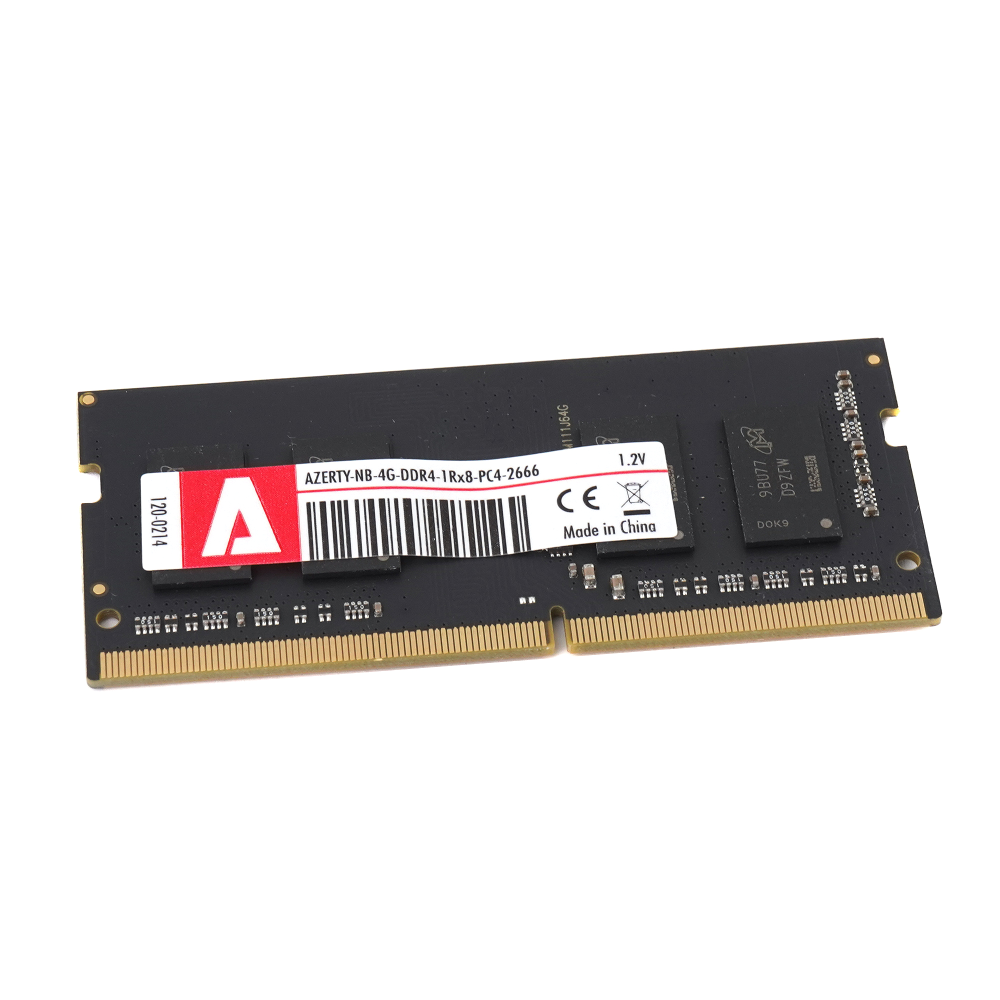 Оперативная память Azerty (120-0214), DDR4 1x4Gb, 2666MHz