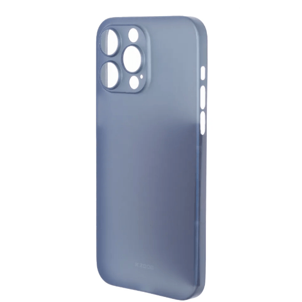 фото Чехол k-doo для iphone 14 pro max air skin, синий kzdoo