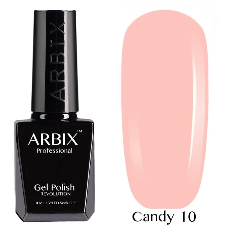 Купить Гель-лак Arbix Candy 10 Нежный Поцелуй 10 мл, Arbix Гель-лак Candy