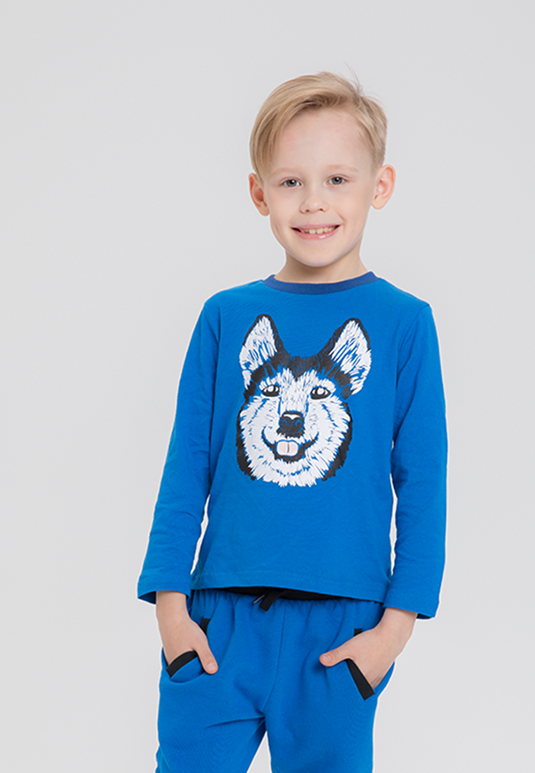 

Лонгслив детский Max&jessi SS19C15500510 синий р.110, SS19C15500510