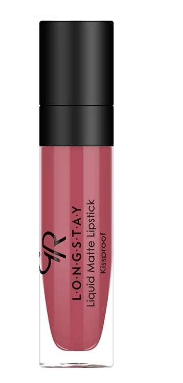 

Помада для губ эффект матовый бархат от «Golden rose»Longstay liquid matte lipstick № 04, эффект матовый бархат