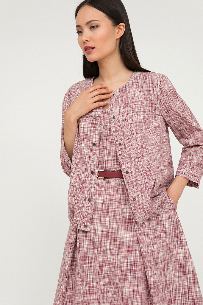 

Жакет женский Finn Flare S20-140103 красный 2XL, S20-140103