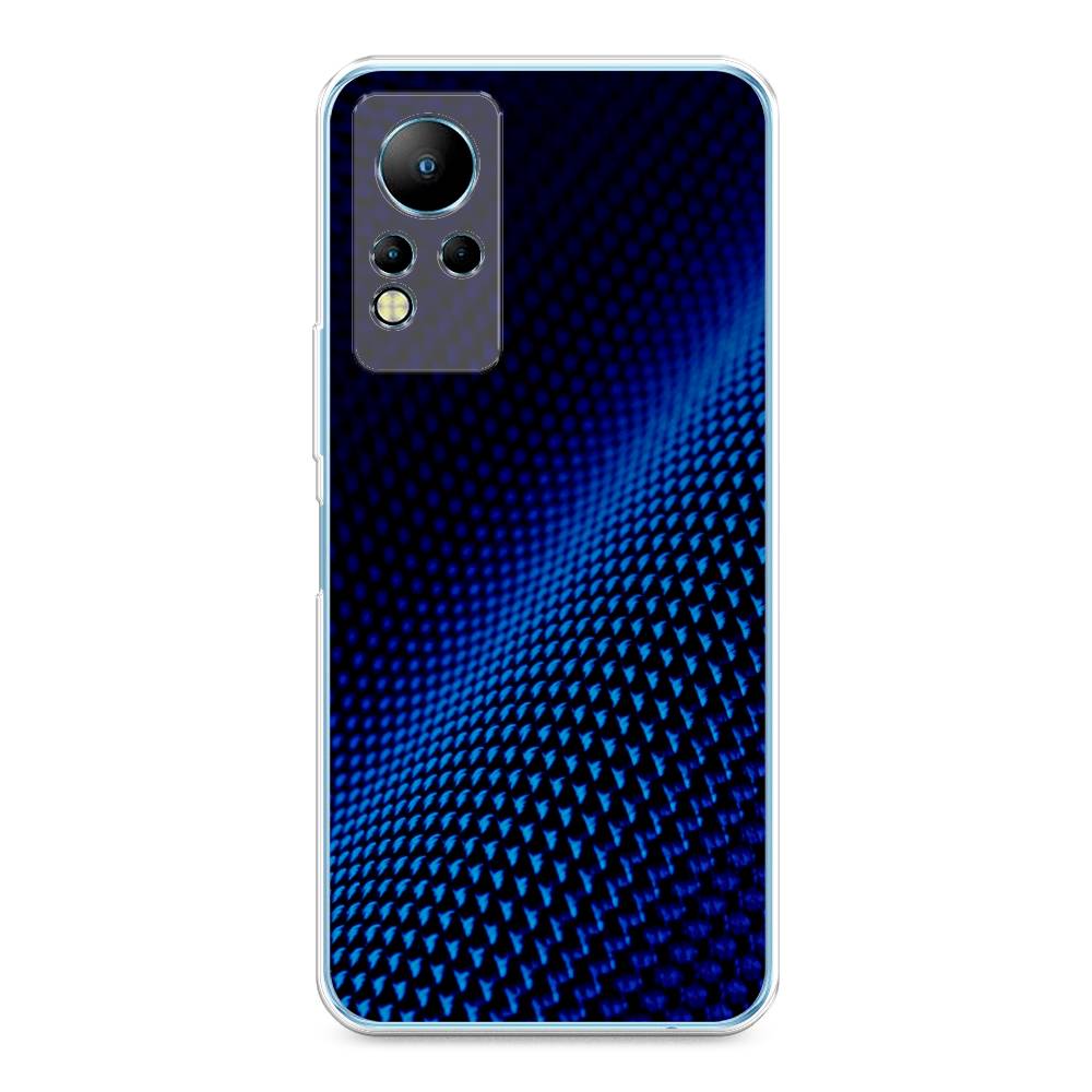 

Чехол Awog на Infinix Note 12 G88 "Синий карбон", Разноцветный, 3101850-3