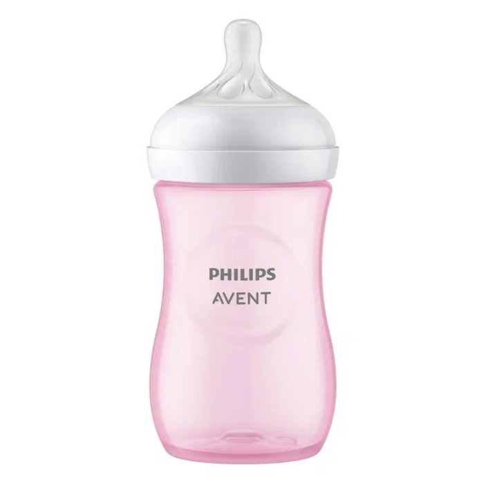 Бутылочка Philips Avent для кормления Natural Response с 1 мес 260 мл SCY903 Розовый 2789₽