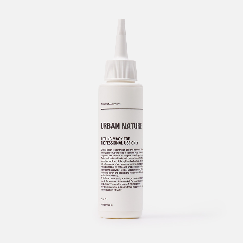 

Маска-пилинг для кожи головы URBAN NATURE Peeling Mask для глубокого очищения 100 мл