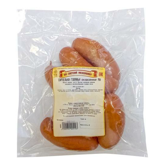

Сардельки Советский мясной комбинат Говяжьи мини ~600 г