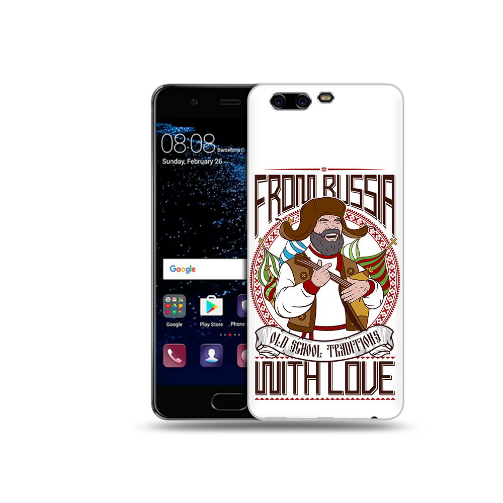 

Чехол MyPads Tocco для Huawei P10 русский мужчина (PT60870.50.590), Прозрачный, Tocco