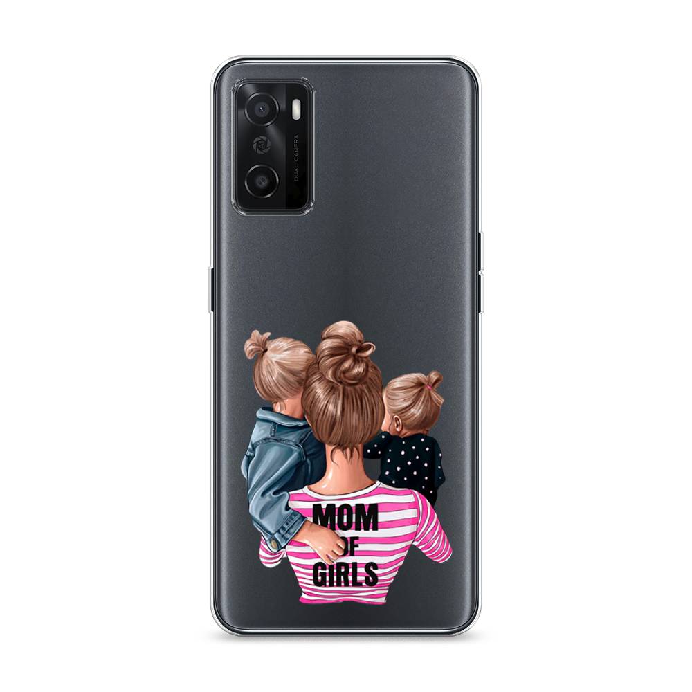 

Чехол Awog на Oppo A55s 5G "Mom of Girls", Разноцветный, 2510150-6