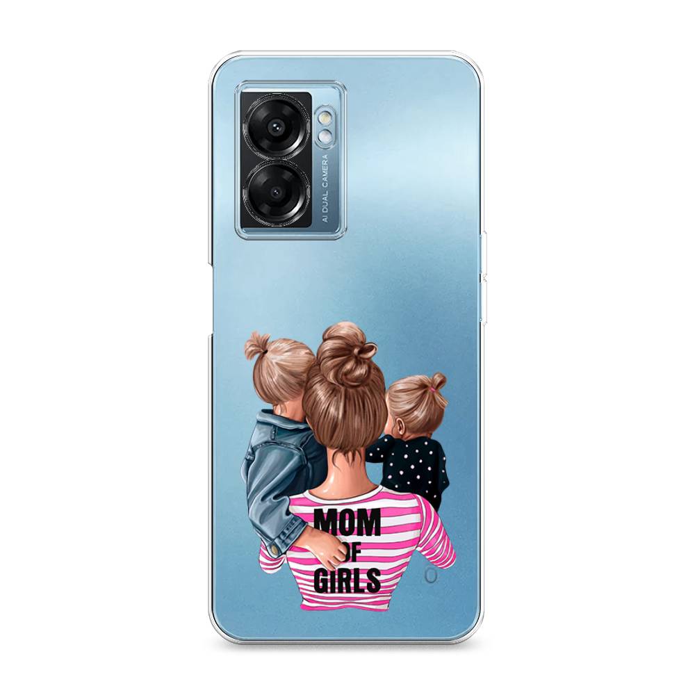 

Чехол Awog на Oppo A57 5G/A56s/OnePlus Nord N300 5G "Mom of Girls", Разноцветный, 2510250-6