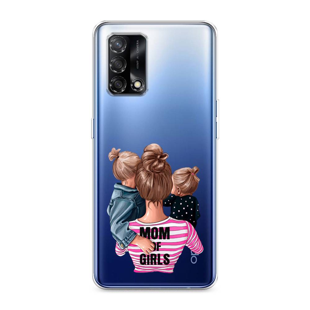 

Чехол Awog на OPPO A74 4G/F19 "Mom of Girls", Разноцветный, 256050-6