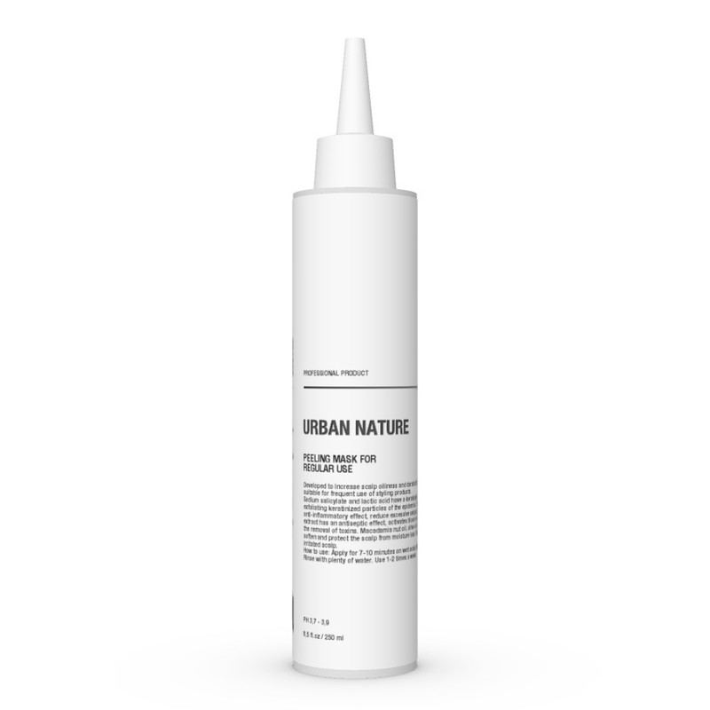 Маска-пилинг для кожи головы URBAN NATURE Peeling Mask для регулярного применения, 250 мл