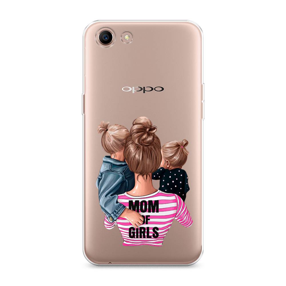 

Чехол Awog на Oppo A83 "Mom of Girls", Разноцветный, 250150-6