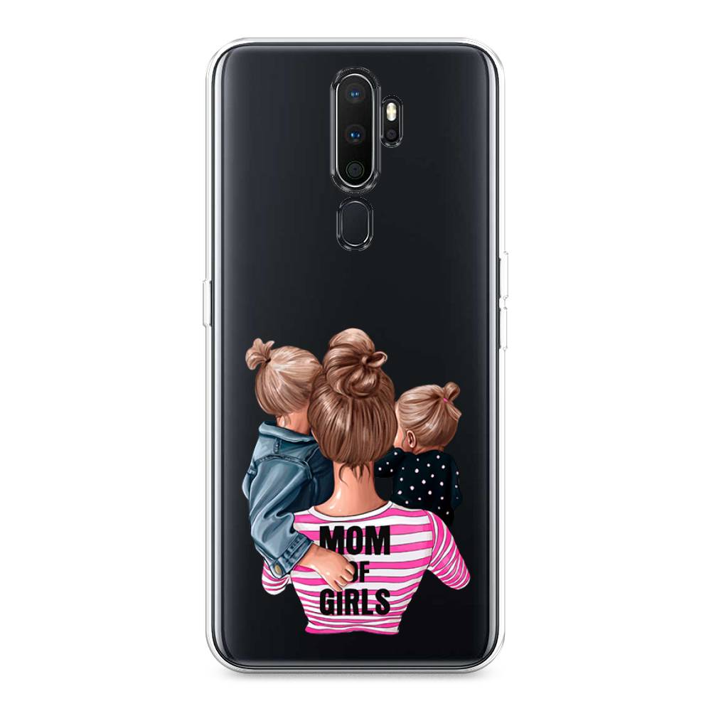 

Чехол Awog на Oppo A5/A9 2020 "Mom of Girls", Разноцветный, 251950-6