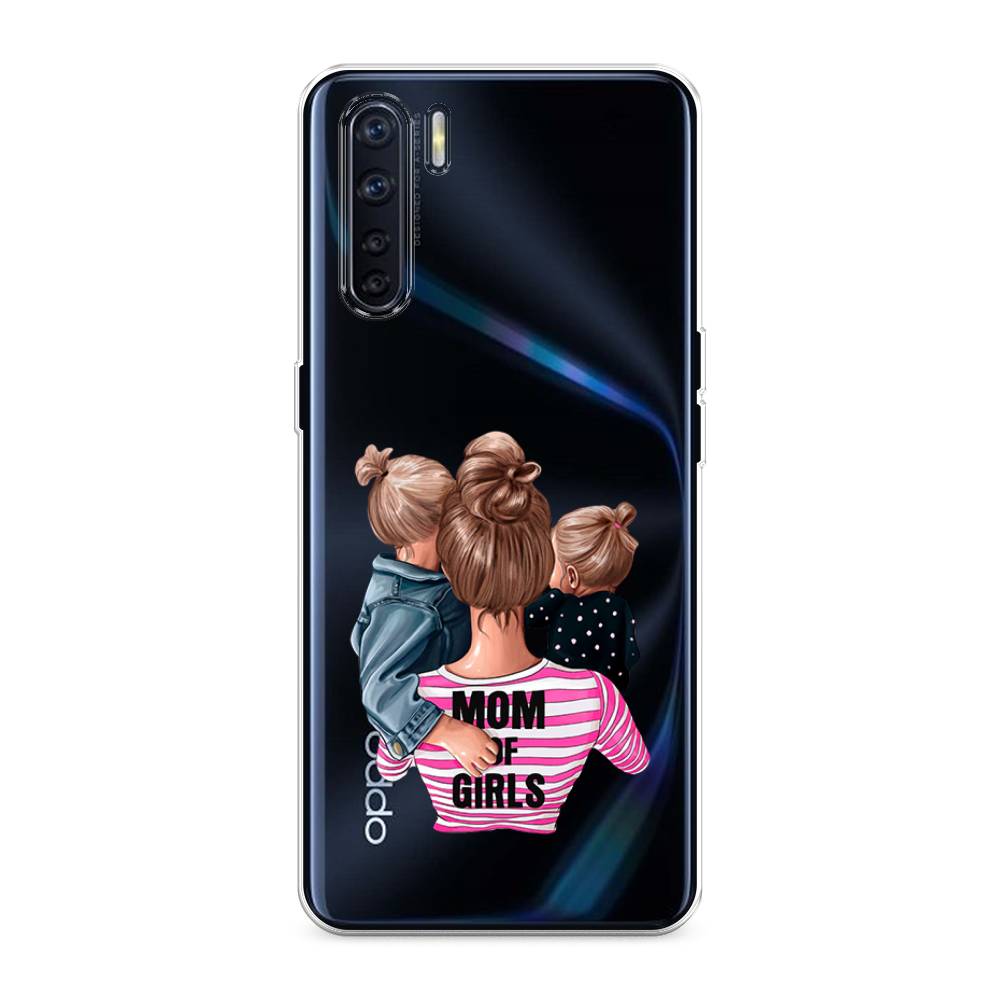 

Чехол Awog на Oppo A91/Reno 3 "Mom of Girls", Разноцветный, 254250-6