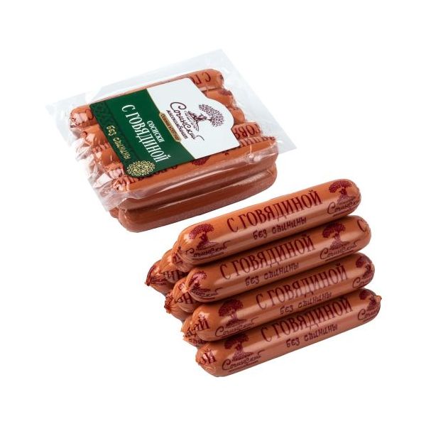 

Сосиски Советский Мясокомбинат Домашние вареные ~550 г