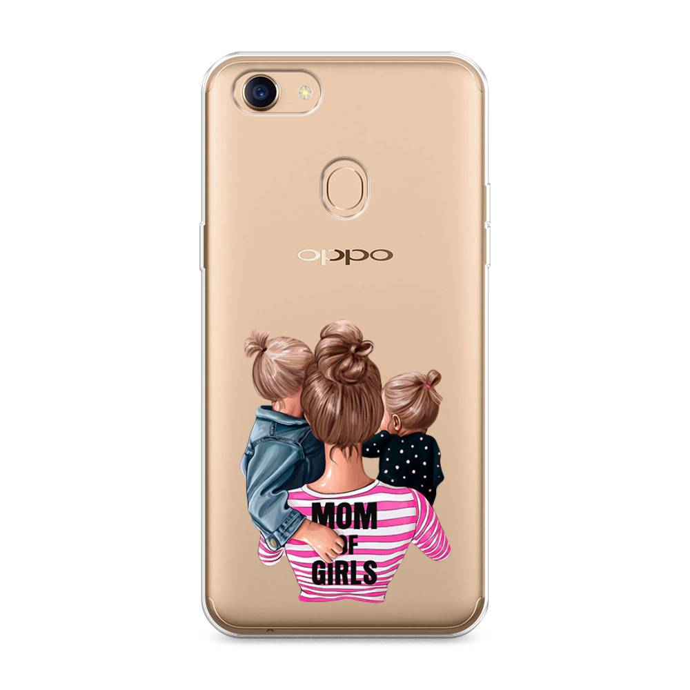 

Чехол Awog на Oppo F5 "Mom of Girls", Разноцветный, 250250-6
