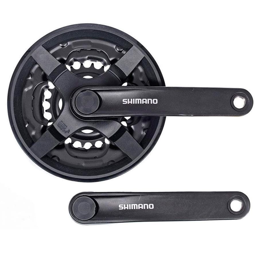 

Шатун Shimano Tourney TY301 170мм 48/38/28 черный б/уп AFCTY301C888CL, Tourney TY301