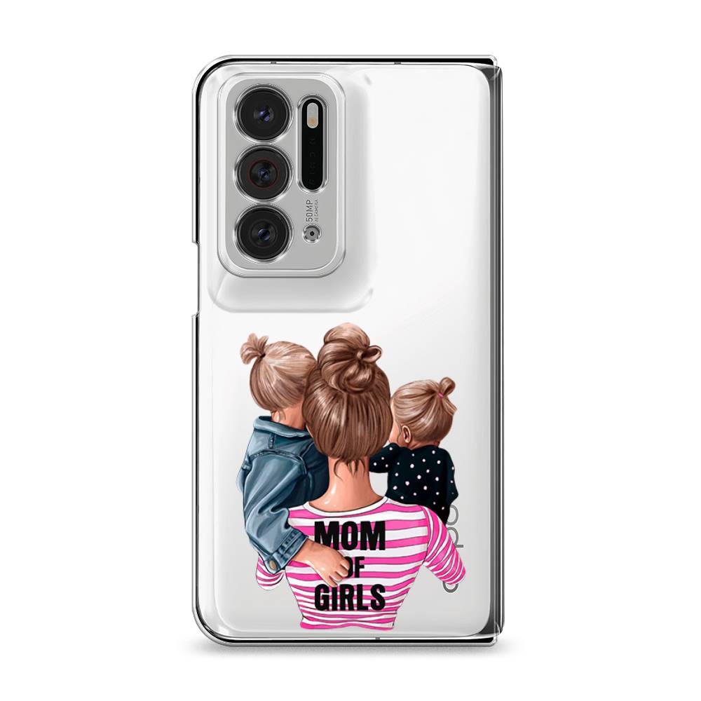 

Чехол Awog на Oppo Find N "Mom of Girls", Разноцветный, 259650-6