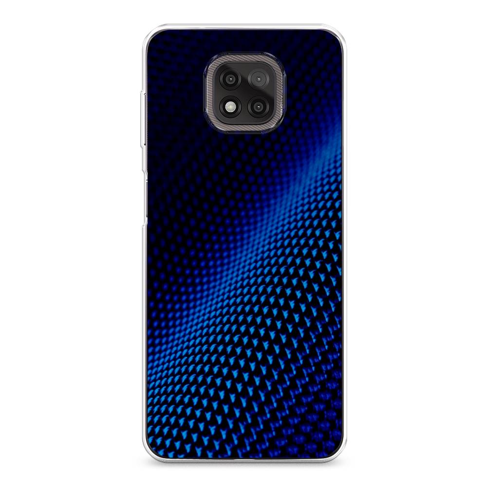 

Чехол Awog на Motorola Moto G Power 2021 "Синий карбон", Разноцветный, 242750-3