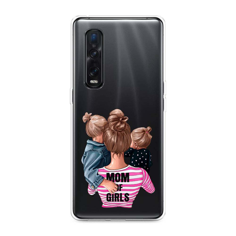 

Чехол Awog на Oppo Find X2 Pro "Mom of Girls", Разноцветный, 253350-6