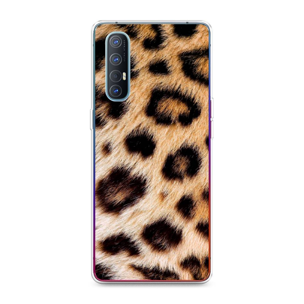 

Чехол Awog на Oppo Reno 3 Pro "Леопардовый принт", Разноцветный, 252550-3