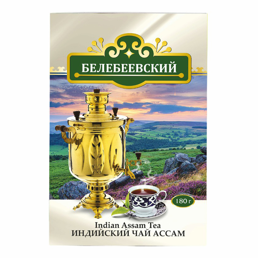 

Чай черный Белебеевский Ассам листовой 180 г