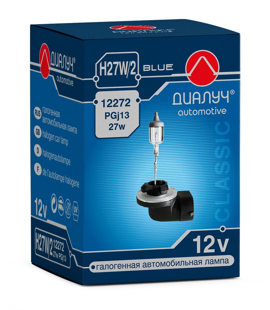 

Лампа галогенная H27W/2 12V 27W "ДиаЛУЧ" Classic (PGJ13), tr-847195