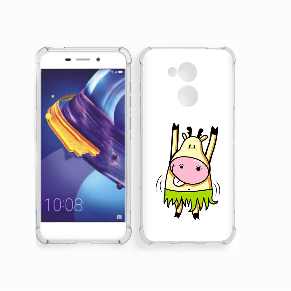 

Чехол MyPads Tocco для Huawei 6C Pro Веселая корова (PT88459.60.42), Прозрачный, Tocco