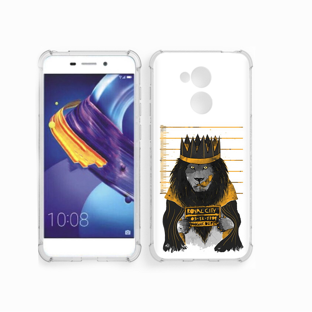 

Чехол MyPads Tocco для Huawei 6C Pro лев в законе (PT88459.60.435), Прозрачный, Tocco
