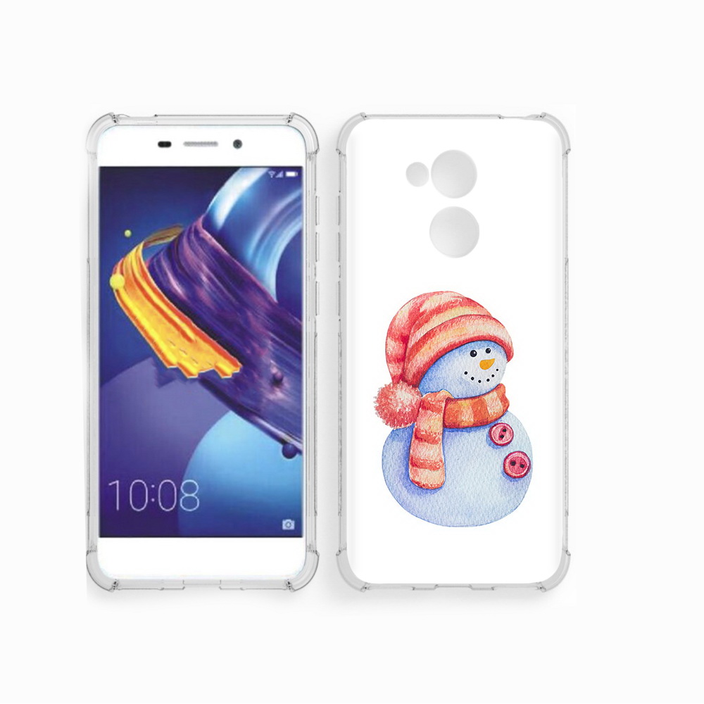 

Чехол MyPads Tocco для Huawei 6C Pro Веселый снеговик (PT88459.60.44), Прозрачный, Tocco