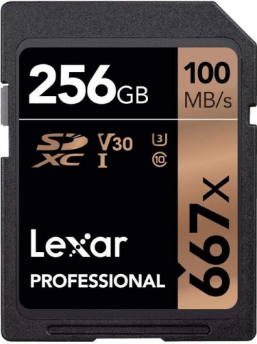 фото Карта памяти lexar professional (lsd256b667) 256 гб