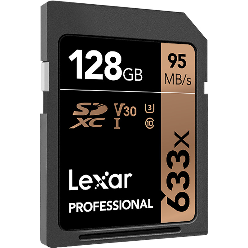 фото Карта памяти lexar professional sdxc uhs-i lsd128cb633