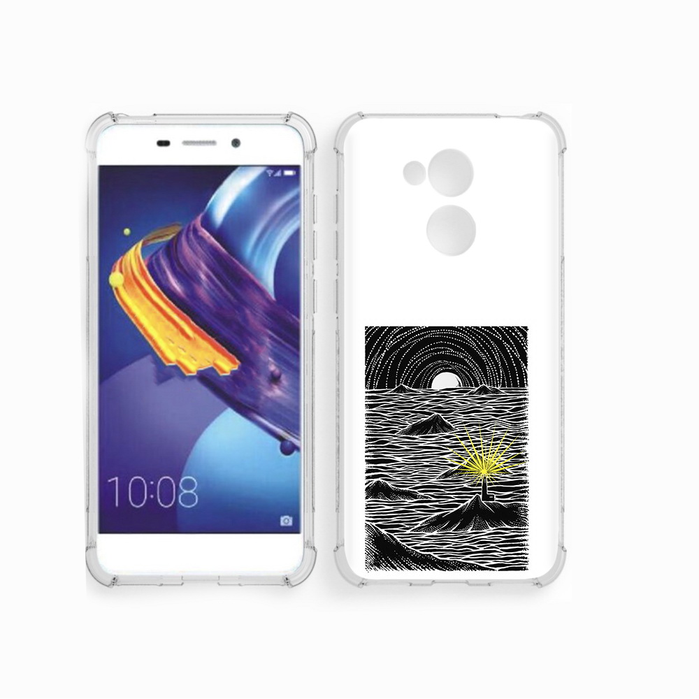 

Чехол MyPads Tocco для Huawei 6C Pro маяк в черно белом море (PT88459.60.460), Прозрачный, Tocco