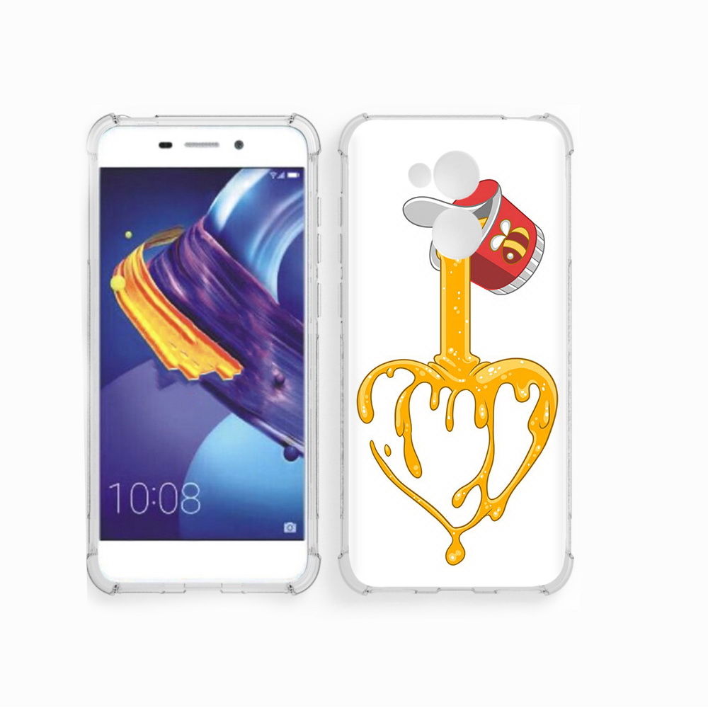 

Чехол MyPads Tocco для Huawei 6C Pro медовое сердце (PT88459.60.471), Прозрачный, Tocco