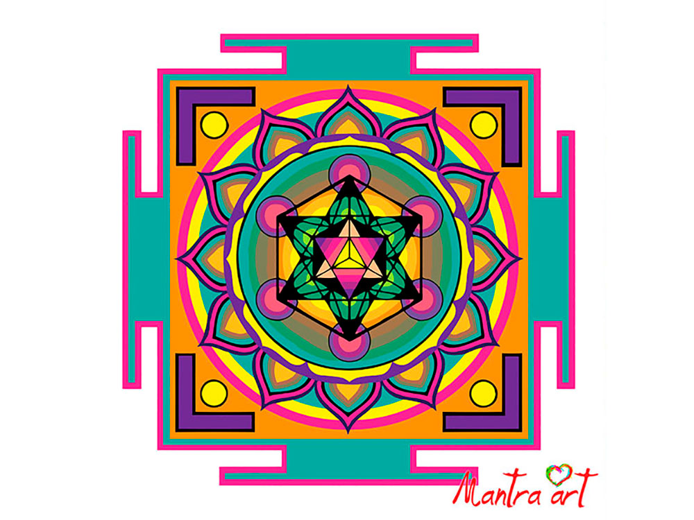 

Картина по номерам Mantra Art Мандала Меркаба, Мандала Меркаба