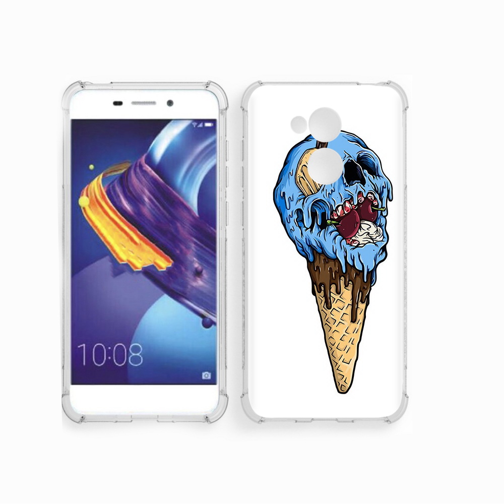 

Чехол MyPads Tocco для Huawei 6C Pro мороженное череп (PT88459.60.484), Прозрачный, Tocco