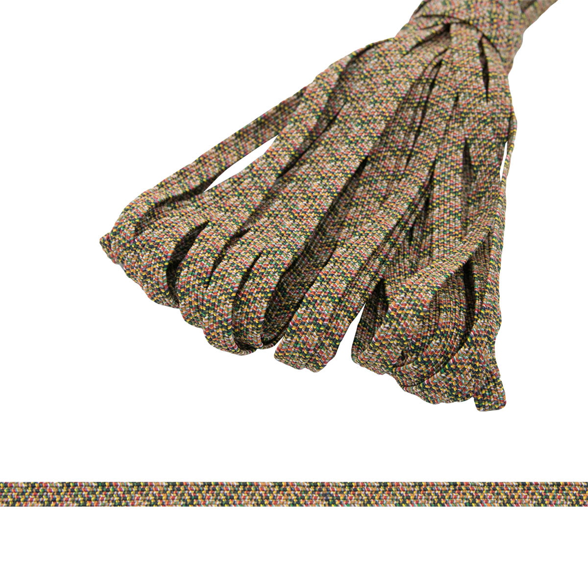 Тесьма эластичная (резинка) Нудольская фабрика, 8 мм (10шт*10м) (С1157) (рябчик)