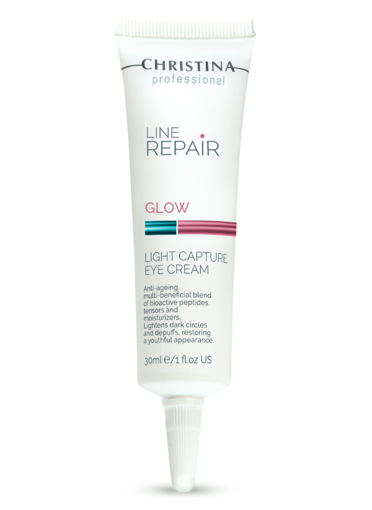 Крем для кожи вокруг глаз Christina Сияющий взгляд Line Repair Glow Light Captu 30 мл line repair glow satin smooth night cream