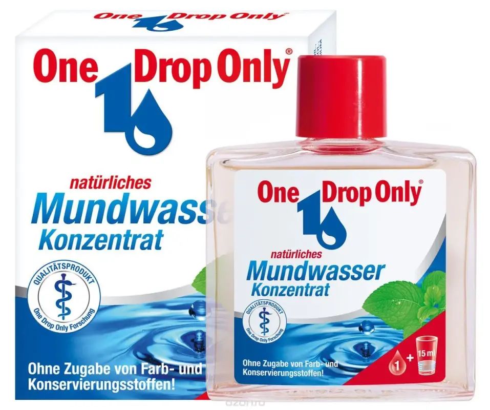 Концентрат для полоскания полости рта One Drop Only Mundwasser konzentrat  50мл