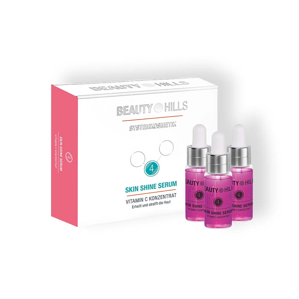 фото Набор сывороток для лица с коллагеном beauty hills skin shine serum, 15 мл