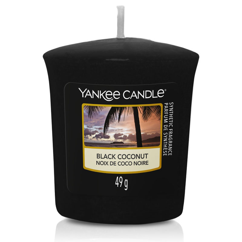 фото Свеча yankee candle черный кокос