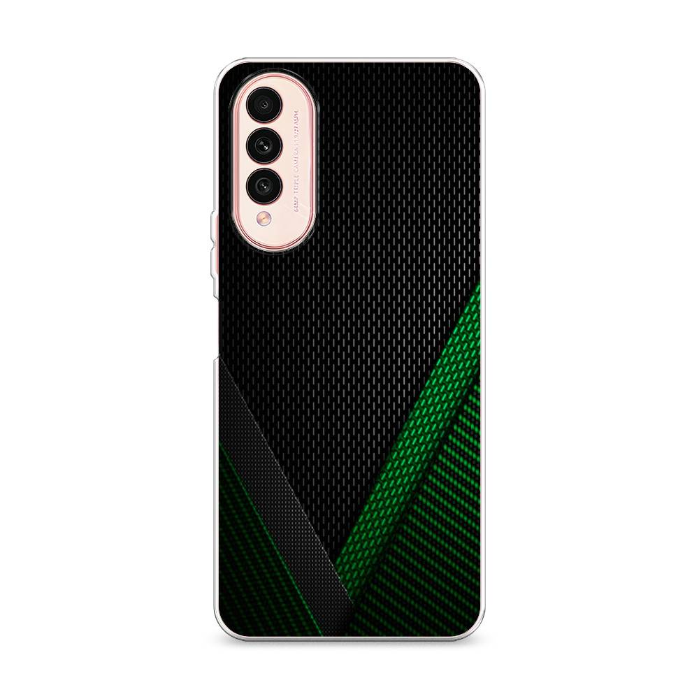 

Чехол Awog на Wiko T50 "Зеленый карбон", Разноцветный