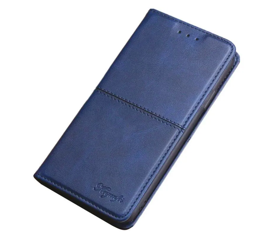 

Чехол MyPads для Xiaomi Redmi 9A Redmi 9AT Redmi 9A Sport синий с магнитной крышкой
