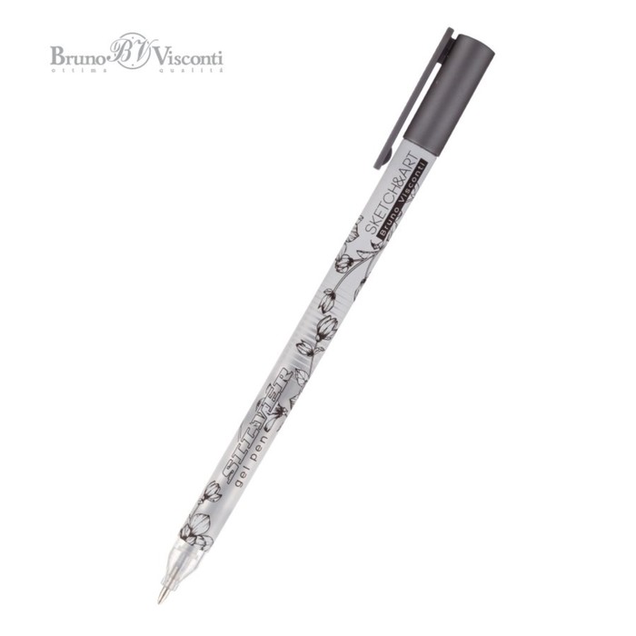 

Ручка гелевая SKETCH&ART UniWrite.SILVER, 0,8 мм, серебряный (2 шт)