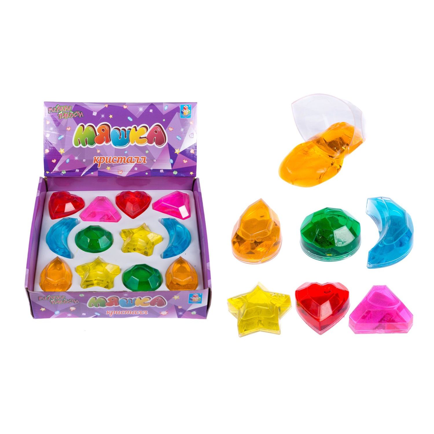 

Мяшка 1Toy Мелкие пакости Кристалл 5 х 5 х 2