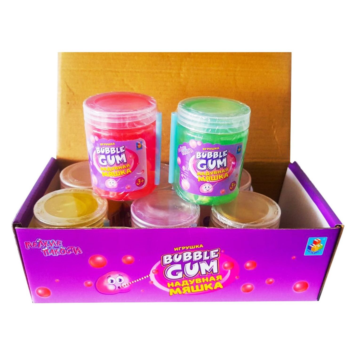 фото Мяшка 1toy мелкие пакости bubble gum 7 х 5 х 5