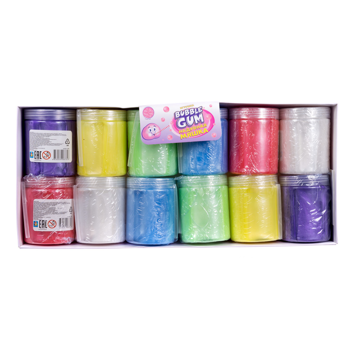 

Мяшка 1Toy Мелкие пакости Bubble gum перламутр 6.5 х 8.3 х 6.5