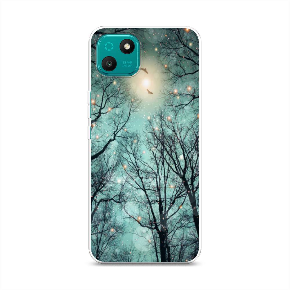 

Чехол Awog на Wiko T10 "Лес в сумерках"