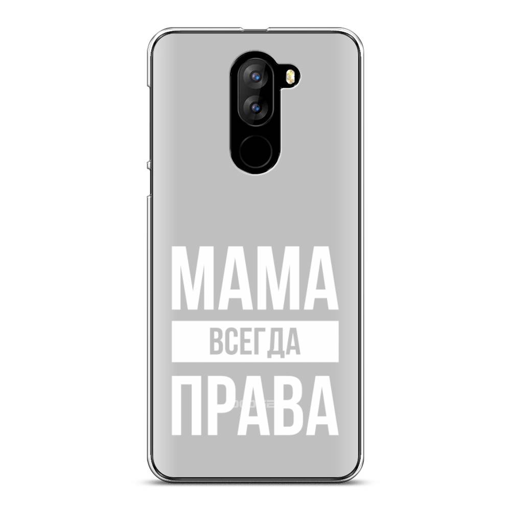 фото Чехол awog на doogee x60l / дуги x60l "мама права"