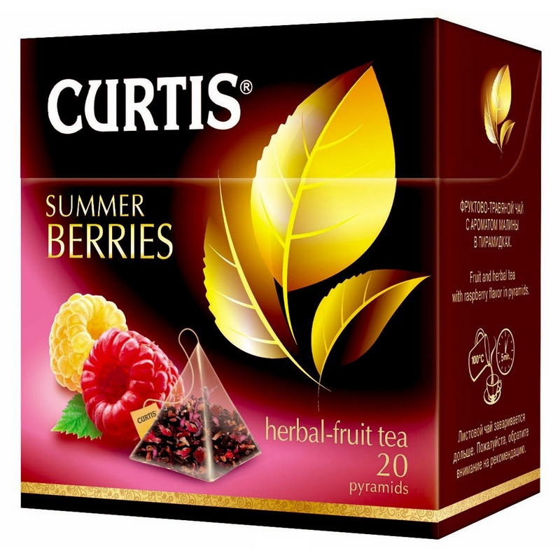 

Чай Curtis Summer Berries фруктово-травяной 20 пак, 2 шт